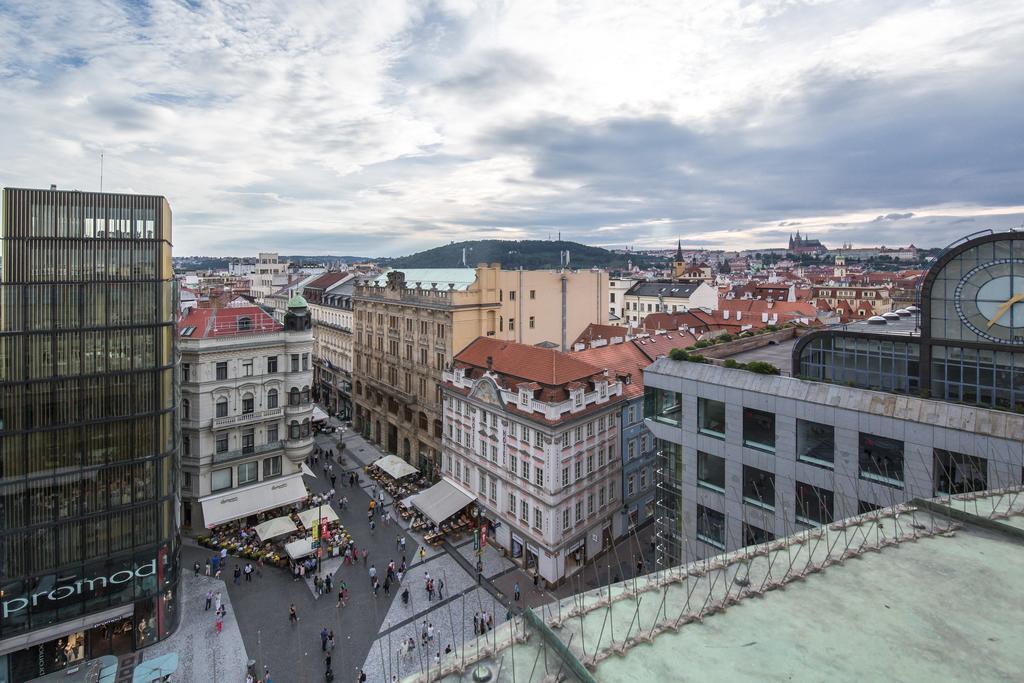 Merchants Crown Suites And Spa Prague Ngoại thất bức ảnh View of the city centre